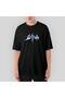Sodom Logo Oversize Black T-Shirt