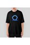 God of War Ragnarok Blue Logo Oversize Black T-Shirt