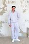 Gray Melange Cozy Basic Half Zipper Oversize Sweatshirt