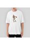 Λευκό μπλουζάκι Stephen Curry Silhouette oversized