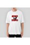 Avenged Sevenfold Skull Oversize White T-Shirt L