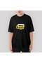 Jeep Beige Oversize Black T-Shirt
