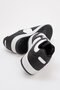 Women's Lace-Up Sneakers WHITE BLACK - 4