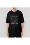 Chemist Solution Oversize Black T-Shirt
