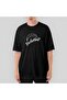 Basketball Season Oversize Black T-Shirt