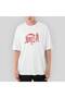 Nazareth Logo Red Oversized White T-Shirt XL