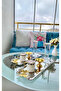 6-Piece Luxury Stainless Steel Butterfly Baton Serving Tray for Tea, Coffee, Treats and Presentation - 3