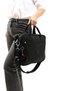 Unisex Clinker Water Resistant Crossbody Briefcase and Laptop Bag with Laptop Compartment - 2
