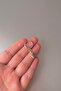 Unisex Gray Seashell Figure Dangle Steel Hoop Earrings