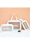 3-Piece Personal Care Bag - Transparent Waterproof Makeup Bag - Waterproof Cosmetic Bag (S-M-L) - 5