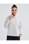 W Soft Touch Hoodie Sweatshirt Women's Gray Sweatshirt S232187-811 - 6