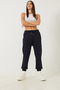 Women's Navy Blue Pocket Detailed Elastic Cuffed Sweatpants Mbhs011 60601011 - 3