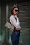 Khaki Women's Cover Rectangular Bag - 2