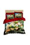 One Bunch of Rose 3D Digital Double Duvet Cover Set