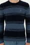 Men's Slim Fit Crew Neck Cobalt Sweater 50293115-Vr032 - 6
