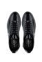 Men's Genuine Leather Black Opening Casual Shoes - 5
