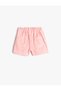 Tweed Shorts with Pockets and Elastic Waistband - 2