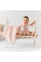 Multi-Purpose Organic Muslin Blanket - 100 x100 cm Powder Dama - 3