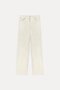 Leather Trousers White - 6