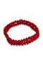 Double Row Coral Bracelet 320-2 - 2