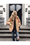Plush Oversize Zippered Coat