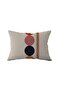 2-Piece Ds93 - Double-Sided Rectangular Throw Pillow Cover - 3