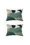 Double Sided Rectangular Throw Pillow Cover 2-Piece DS14 - 2