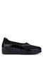 Women's Genuine Leather Black Patent Leather Casual Shoes
