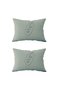 Double Sided Rectangular Throw Pillow Cover 2-Piece DS44 - 2