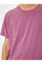 Basic T-Shirt Slim Fit Crew Neck Short Sleeve - 5