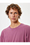 Basic T-Shirt Slim Fit Crew Neck Short Sleeve