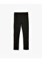 Basic Leggings Waist Elastic Stitching Detail