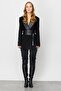 Modailgi Leather Belted Jacket Black - 2