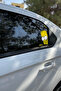 Simpsons Sticker Sticker for Car Glass 1 Piece for Left Rear Window - 3