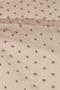 Flocked Dalya Organza Dusty Rose Color Fabric - 2