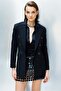 Modailgi Half-Lined Jacket with Button Detail Black - 3