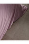 Manon Single 100% Cotton Ranforce Plain Duvet Cover - Light Plum - 4
