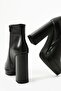 Women's Beige Genuine Leather Platform Boots - 4