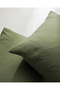 Manon 100% Cotton Ranforce Plain 2-Piece Pillowcase Set - Khaki - 4