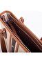 Women's Shoulder Bag Sporty Stylish Adjustable Shoulder Strap Mink Brown Lacst (33X27X12 cm) - 5