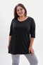 Plus Size Women's Viscose T-shirt - 4