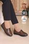 Women's Black Classic Shoes Orthopedic Mother Shoes Mother Ballerina Shoes Mother Women g