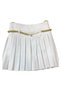 Girl's White Pleated Skirt 23 April 29 October 10 November Performance Skirt - 2
