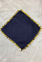 Large Size Chiffon Halay Handkerchief, 50X50Cm Navy Blue Gold 1 Piece, Bride Groom Wedding Henna Promise Circumcision Bride - 9