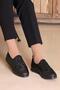 Black Orthopedic Women's Shoes - Mother Ballerina Shoes g - 4
