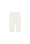 Elastic Waist Cotton Nature Concept Regular Fit Jogger White Children's Tracksuit - 4