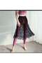 Lace Feast Floral Print Skirt - 2