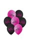Kuromi - My Melody Birthday Balloon Set Purple Pink Black Happy Birthday Printed and Number Balloon - 6