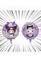 Kuromi - My Melody Birthday Balloon Set Purple Pink Black Happy Birthday Printed and Number Balloon - 4