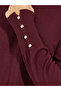 سترة بقصّة Slim Fit ذات رقبة مدورة مع تفاصيل أزرار على الأكمام - 4